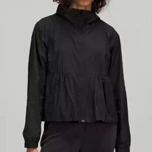 Lululemon Relaxed-Fit Gathered Cropped Jacket